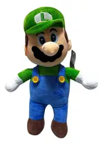 Comprar Peluche Súper Luigi Bros 25cm Mario Bros Retro Premium
