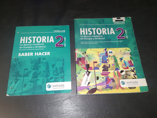 Libro Historia 2 + Saber Hacer. Nes. Caba. Usado. Caballito 