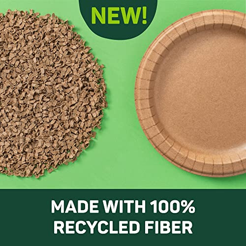 Platos De Papel Ecosmart De Fibra 100% Reciclada, Plato...