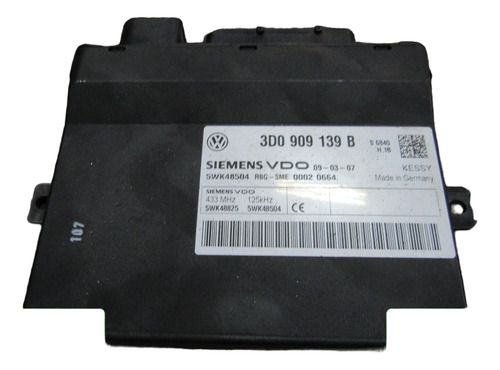 Modulo Conforto Porsche Cayenne 2008 V8 3d0909139b (Usado)