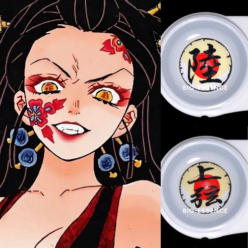 Lentes Demonio Dakir Cosplay Anime Kimetsu No Yaiba