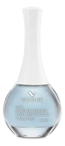 Esmalte Vogue Base Fortalecedora Uñas Aceite Efecto Spa 14ml Color Transparente