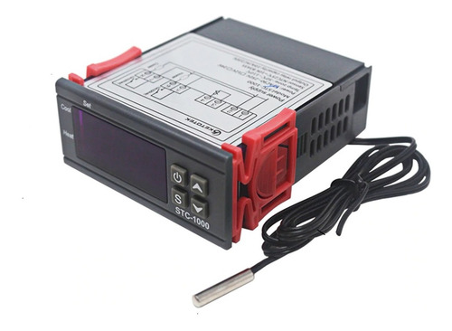 Controlador Digital Temperatura Termostato Stc 1000 + Sensor