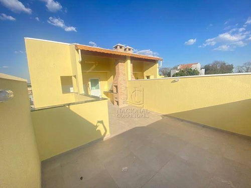 Cobertura Com 2 Dormitórios À Venda, 77 M² Por R$ 315.000,00 - Jardim Utinga - Santo André/sp - Co4829