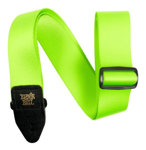 Correia Guitarra Neon C/ Ponta Em Couro p05320 Ernie Ball