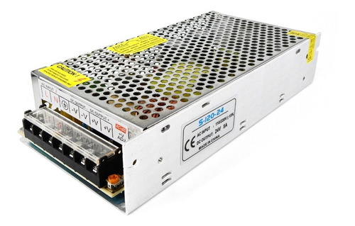 Imagen 1 de 3 de Fuente Conmutada De Alimentación 24v 5a 120w, 110/220vca