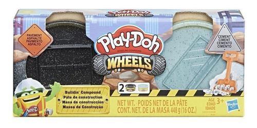 Play Doh Wheels Masa De Construccion Asfalto Y Cemento