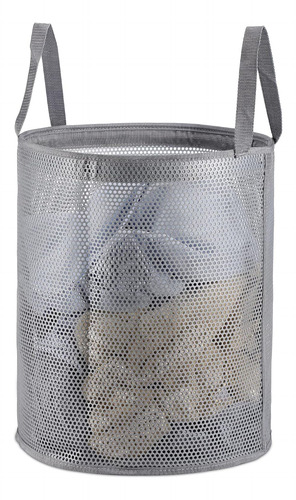 Cesta De Lavandería Con Asas, Cesta De Plástico Para Ropa Su