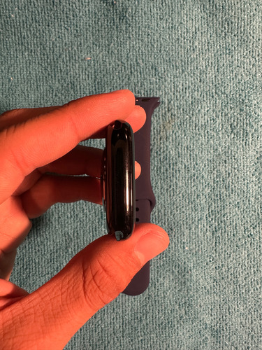 Apple Watch Series 10 Para Piezas Negro Silicon Azul Oscuro Negro (Usado)