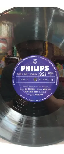 Lp - Acetato - Andre Popp - Piccolo Saxo Y Compañia - Philip
