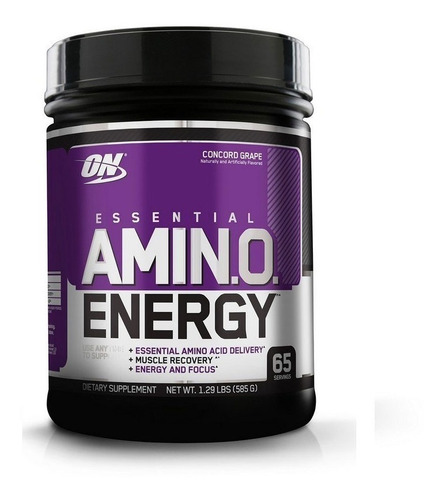 Aminoacidos Optimum Amino Energy 1,29 Lb 65 Servicios