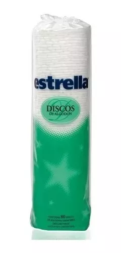 ESTRELLA DISCOS DESMAQUILLANTES x80 un.