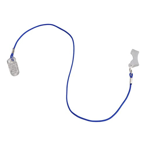 Clips Para Audífonos Con Cordón Anti Pérdida Azul