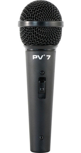 Imagem 1 de 1 de Microfone Com Fio Xlr / Xlr Peavey Pv7 
