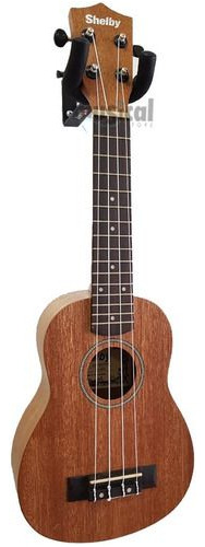 Ukulele Canhoto Shelby Su23  Nat Fosco Capa Palhetas Oferta!