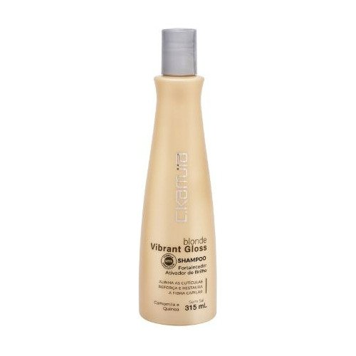Shampoo Blonde Vibrant Gloss C.kamura Louros Mechas 315 Ml