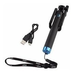 Selfie Stick Palo Baston Bluetooth Recargable Genial