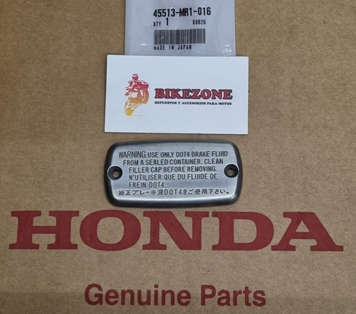 Tapa Depósito Líquido Freno Orig Honda Vt 600 1100 Vf 750 Gl