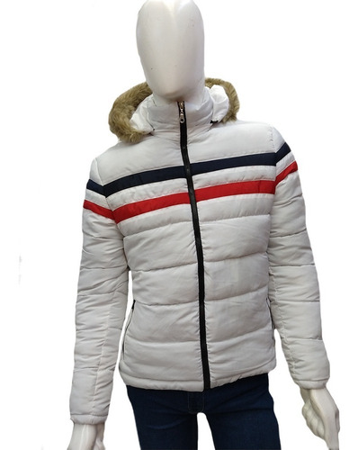 Imagen 6 de 7 de Chamarra Hombre Chaqueta Cazadora Afelpada Gorro De Peluche
