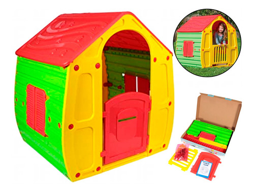 Casinha Tenda Cabana De Brinquedo Infantil Portátil Bel Fix