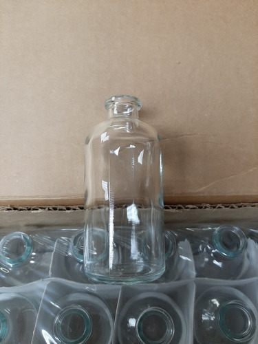 Botellas Transparentes Vidrio 60ml Para Suero