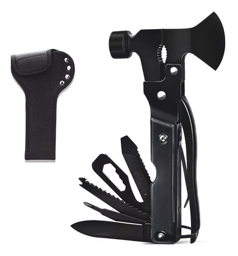 Multiherramienta 14 En 1 Para Camper Hammer, Cuchillo Y Hach