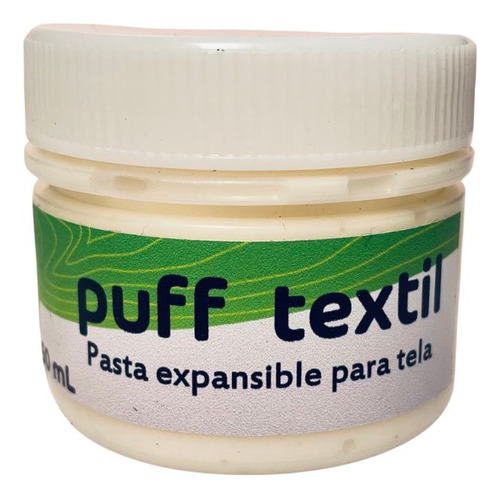 Pasta Expansible Para Tela Puff Textil 50 Ml