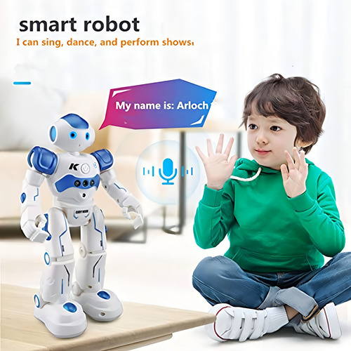 Weecoc Robot Inteligente De Juguete Con Control Remoto Para