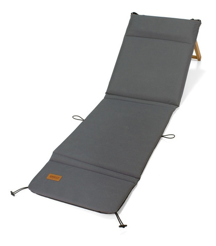 Reposera Plegable Chilly Diseño Gris