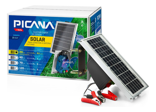 Electrificador-boyero Picana® Solar 20km (patagónico)