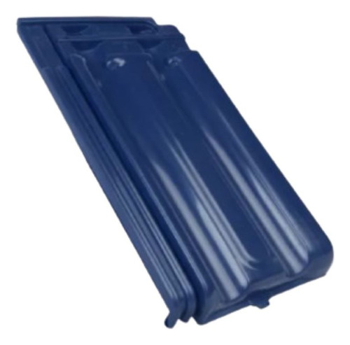 Teja Plastica Antigranizo Framar Azul, Con Encastre Frontal