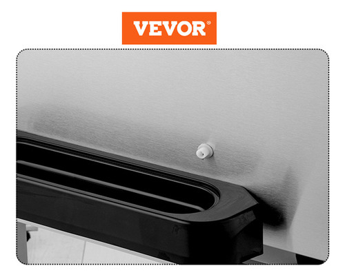 Vevor Máquina De Granizados De Bebida Comercial 2x8 L1800w
