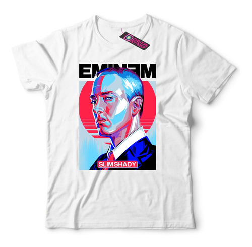 Remera Eminem Slim Shady Rap Hip Hop Rah18 Dtg Premium
