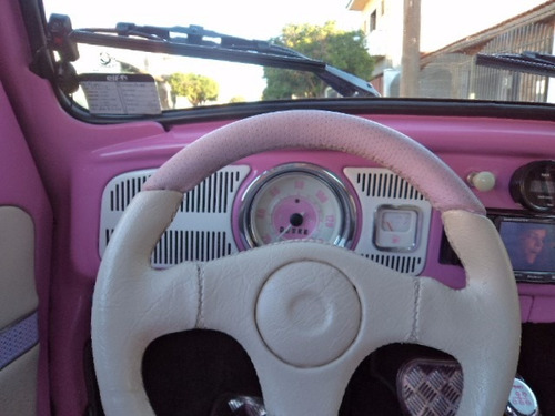 Fusca Rosa 1973 Tv Globo Programa Da Ana Maria Braga-