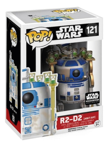 Funko Pop - Star Wars - R2-d2 Jabba´s Skiff # 121 Smuggler´s