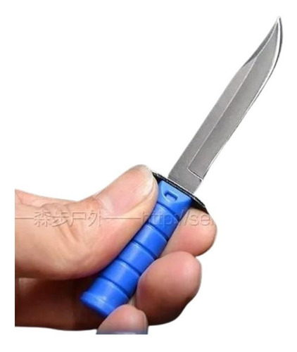 Cuchillo Personal Mini Collar Knife Táctico Camping Moderno