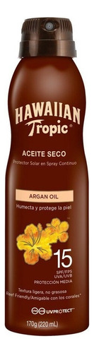 Hawaiian Tropic Argán Oil Spf15