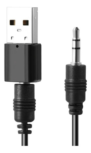 Adaptador Receptor Bluetooh Usb 5.0 Con Mini Plug 3.5 Mm