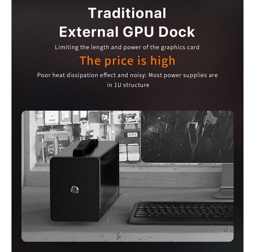 Gpu Cinete Para Las Computadoras Portátiles De Thunderbolt 3
