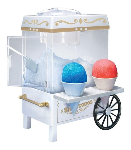 Máquina de helados Nostalgia SCM502  blanca