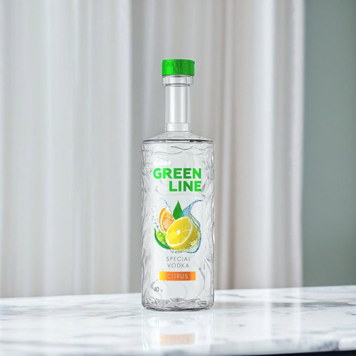 Vodka Bulbash Greenline Citrus 700ml