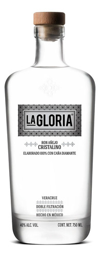 Ron Mexicano La Gloria Añejo Cristalino 750ml