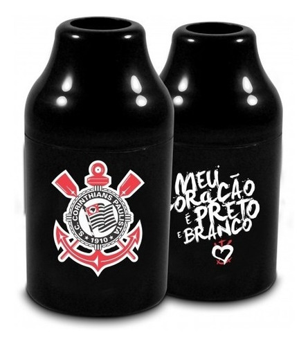Imagem 1 de 8 de Porta Lata, Litrinho Térmico Cerveja Corinthians Licenciado