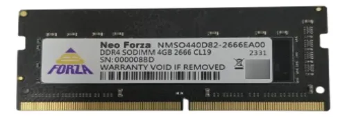 Memoria Ram Notebook Ddr-4 4gb 2666mhz Sodimm Neoforza