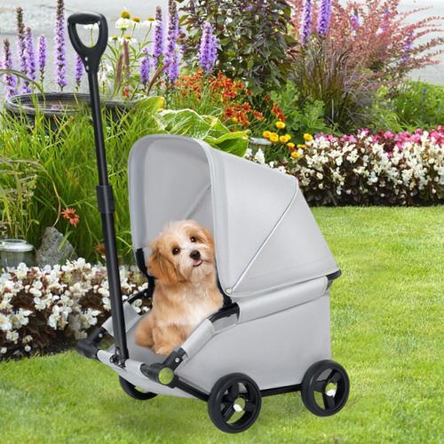 Cochecito De Mascotas, Cochecito De Perros Plegable Con