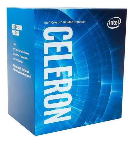 Imagen 1 de 2 de Procesador Intel Celeron G5900 BX80701G5900 de 2 núcleos y  3.4GHz de frecuencia con gráfica integrada