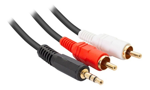 Cable Auxiliar 3.5mm A Rca Audio Hp 1.5mts - Revogames 