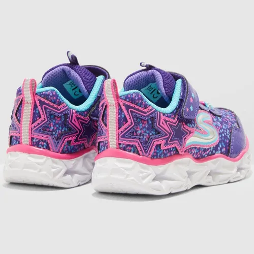 Zapatos skechers con luces cheap moradas