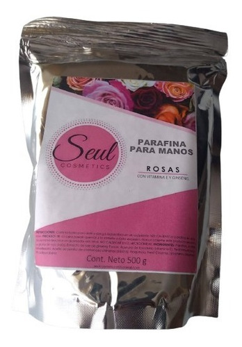 Parafina Manos Y Pies Rosas Pedicura Spa De 500gr Con Envió