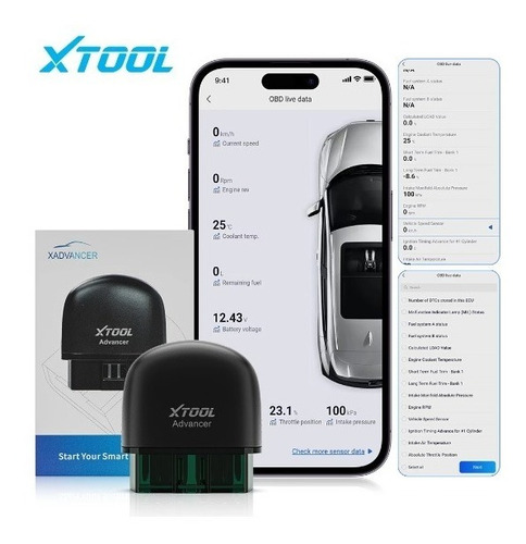 Escaner Interface Bluetooth Obd2 Ad10 Pro Xtool Ap200 X100  